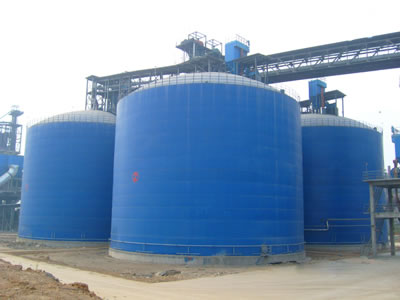 沛县水泥钢板库改造